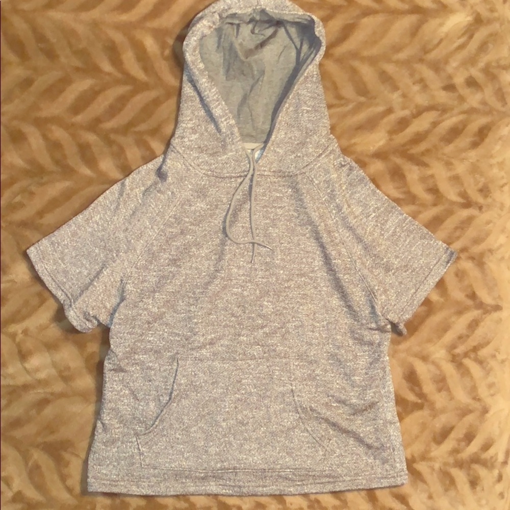 EXOEXO cutoff sleeve sweater